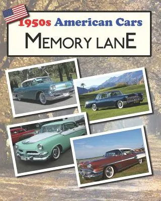 Amerykańskie samochody z lat 50: Książka obrazkowa dla pacjentów z demencją - 1950s American Cars Memory Lane: Large print picture book for dementia patients