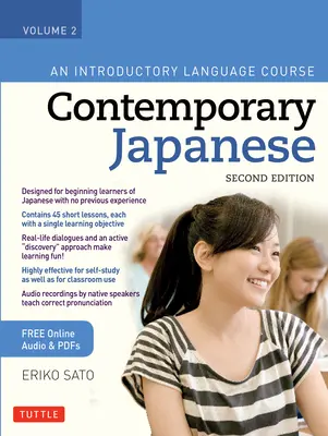 Contemporary Japanese Textbook Volume 2: An Introductory Language Course (zawiera audio online) - Contemporary Japanese Textbook Volume 2: An Introductory Language Course (Includes Online Audio)