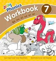 Jolly Phonics Workbook 7 - in Precursive Letters (brytyjskie wydanie angielskie) - Jolly Phonics Workbook 7 - in Precursive Letters (British English edition)