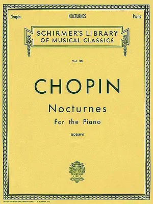 Nocturnes: Schirmer Library of Classics Volume 30 Piano Solo