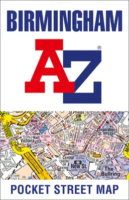 Kieszonkowa mapa ulic Birmingham A-Z - Birmingham A-Z Pocket Street Map