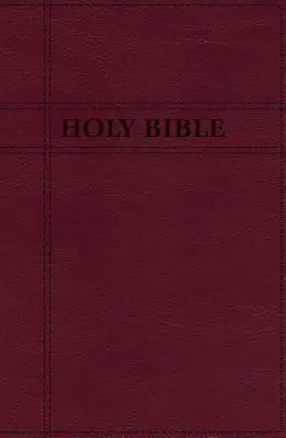 Niv, Premium Gift Bible, skóra miękka, bordowy, wydanie z czerwonymi literami, wygodny druk - Niv, Premium Gift Bible, Leathersoft, Burgundy, Red Letter Edition, Comfort Print