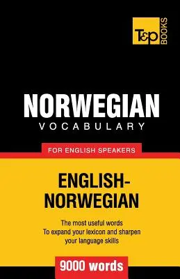 Norweski słownictwo dla anglojęzycznych - 9000 słów - Norwegian vocabulary for English speakers - 9000 words