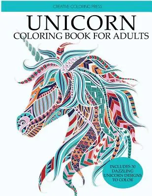 Kolorowanka Jednorożec: Kolorowanka dla dorosłych z pięknymi wzorami jednorożców - Unicorn Coloring Book: Adult Coloring Book with Beautiful Unicorn Designs