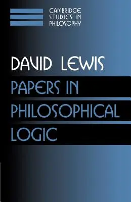 Prace z logiki filozoficznej: Tom 1 - Papers in Philosophical Logic: Volume 1