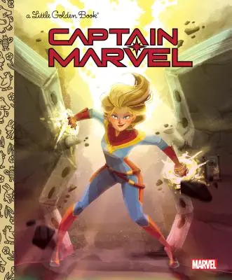 Kapitan Marvel Mała złota księga (Marvel) - Captain Marvel Little Golden Book (Marvel)