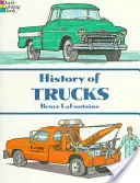 Kolorowanka z historią ciężarówek - History of Trucks Coloring Book