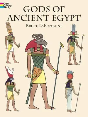 Kolorowanka Bogowie starożytnego Egiptu - Gods of Ancient Egypt Coloring Book