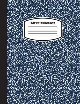 Classic Composition Notebook: (8.5x11) Wide Ruled Lined Paper Notebook Journal (Dark Blue) (Notatnik dla dzieci, nastolatków, studentów, dorosłych) Back to School - Classic Composition Notebook: (8.5x11) Wide Ruled Lined Paper Notebook Journal (Dark Blue) (Notebook for Kids, Teens, Students, Adults) Back to Scho