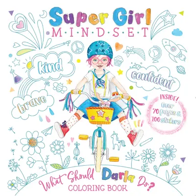 Super Girl Mindset Coloring Book: Co powinna zrobić Darla? - Super Girl Mindset Coloring Book: What Should Darla Do?