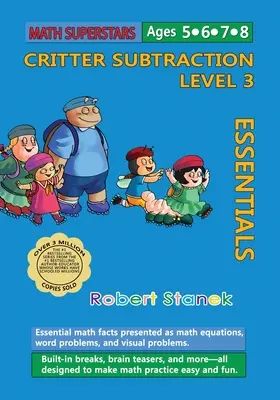 Math Superstars Subtraction Level 3: Niezbędne fakty matematyczne dla dzieci w wieku 5-8 lat - Math Superstars Subtraction Level 3: Essential Math Facts for Ages 5 - 8