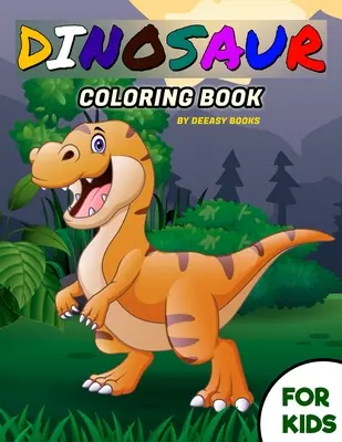 Kolorowanka z dinozaurami dla dzieci - Dinosaur Coloring Book For Kids