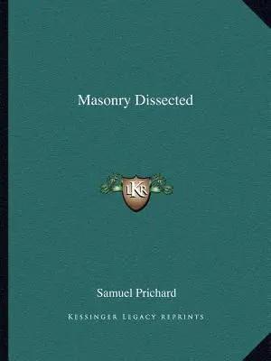 Masoneria poddana sekcji - Masonry Dissected