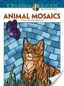 Kolorowanka z mozaikami zwierząt Creative Haven - Creative Haven Animal Mosaics Coloring Book