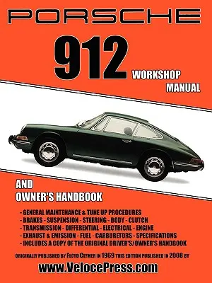 Instrukcja warsztatowa Porsche 912 1965-1968 - Porsche 912 Workshop Manual 1965-1968