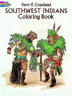 Kolorowanka Indianie południowego zachodu - Southwest Indians Coloring Book