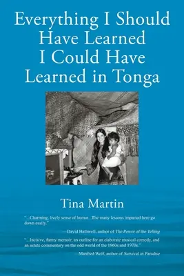 Wszystko, czego powinienem się nauczyć, mogłem się nauczyć w Tonga - Everything I Should Have Learned I Could Have Learned in Tonga