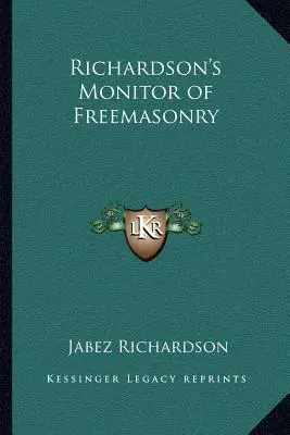 Monitor masonerii Richardsona - Richardson's Monitor of Freemasonry