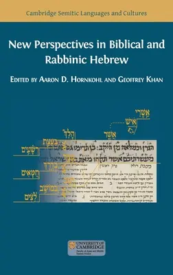 Nowe perspektywy w biblijnym i rabinicznym języku hebrajskim - New Perspectives in Biblical and Rabbinic Hebrew