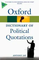 Oksfordzki słownik cytatów politycznych - Oxford Dictionary of Political Quotations