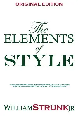 Elementy stylu - The Elements of Style