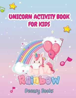 Książka aktywności jednorożca dla dzieci - Unicorn Activity Book for Kids