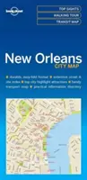 Lonely Planet Nowy Orlean mapa miasta 1 - Lonely Planet New Orleans City Map 1