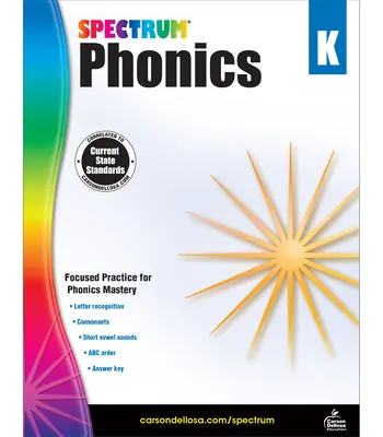 Spectrum Phonics, klasa K - Spectrum Phonics, Grade K