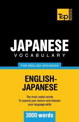 Słownictwo japońskie dla anglojęzycznych - 3000 słów - Japanese vocabulary for English speakers - 3000 words