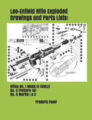 Rysunki wybuchów i listy części karabinów Lee-Enfield: Karabiny nr 1 MARK III (SMLE) - nr 3 (Pattern 14) - nr 4 Mark I i 2 - Lee-Enfield Rifle Exploded Drawings and Parts Lists: Rifles No. 1 MARK III (SMLE) - No. 3 (Pattern 14) - No. 4 Marks I & 2