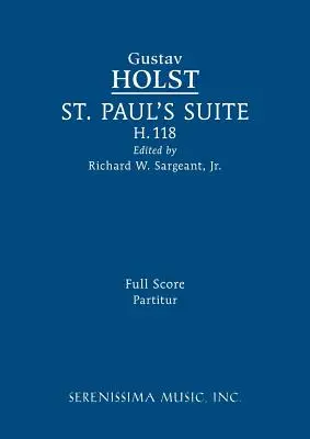 Suita Świętego Pawła, H.118: Pełna partytura - St. Paul's Suite, H.118: Full score