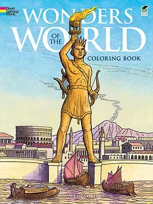 Kolorowanka cuda świata - Wonders of the World Coloring Book