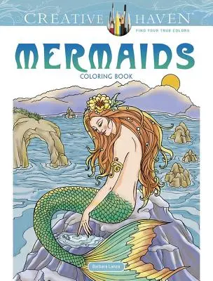 Kolorowanka z syrenkami Creative Haven - Creative Haven Mermaids Coloring Book