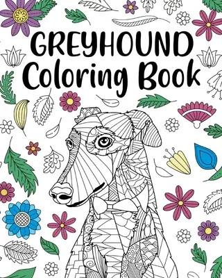 Kolorowanka z chartem - Greyhound Coloring Book