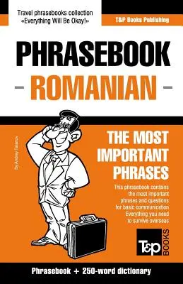 Rozmówki angielsko-rumuńskie i mini słownik na 250 słów - English-Romanian phrasebook and 250-word mini dictionary