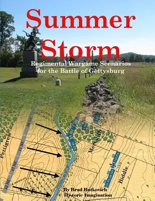 Letnia burza: Scenariusze do gry bitwy pod Gettysburgiem - Summer Storm: Regimental Wargame Scenarios For the Battle of Gettysburg