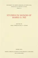 Studia na cześć Mario A. Pei - Studies in Honor of Mario A. Pei