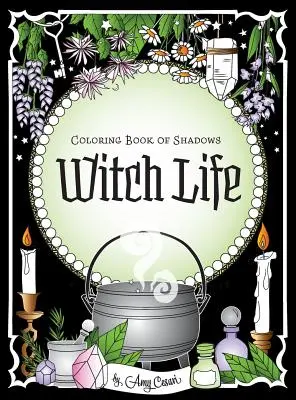 Kolorowanka Cienie: Życie czarownicy - Coloring Book of Shadows: Witch Life