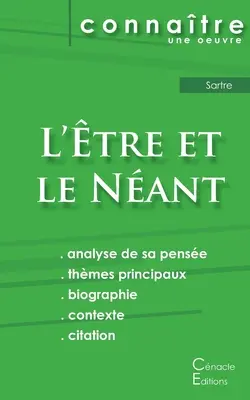 L'tre et le Nant Jeana-Paula Sartre'a (analiza filozoficzna i pełne streszczenie) - Fiche de lecture L'tre et le Nant de Jean-Paul Sartre (Analyse philosophique de rfrence et rsum complet)