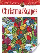 Kolorowanka z motywami świątecznymi Creative Haven - Creative Haven Christmasscapes Coloring Book