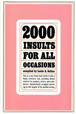 2000 obelg na każdą okazję - 2000 Insults for All Occasions