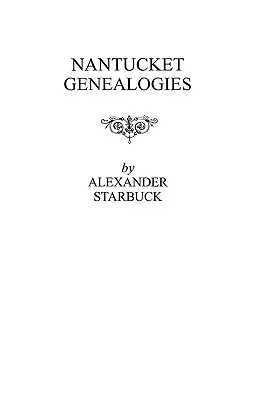 Genealogie Nantucket - Nantucket Genealogies