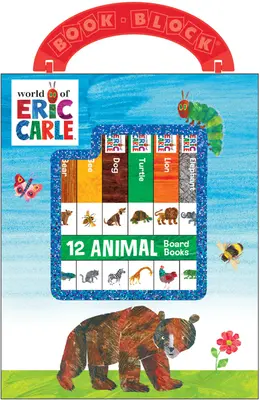 Świat Erica Carle'a: 12 książek planszowych o zwierzętach - World of Eric Carle: 12 Animal Board Books