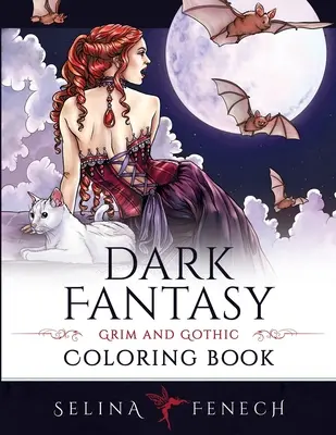 Kolorowanka Dark Fantasy - Dark Fantasy Coloring Book