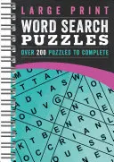 Duże puzzle do wyszukiwania słów: Ponad 200 zagadek do rozwiązania - Large Print Word Search Puzzles: Over 200 Puzzles to Complete