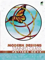 Nowoczesne wzory witraży - książka z wzorami - Modern Designs Stained Glass Pattern Book