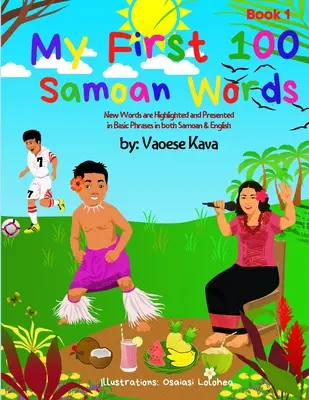 Moje pierwsze 100 samoańskich słów Księga 1 - My First 100 Samoan Words Book 1