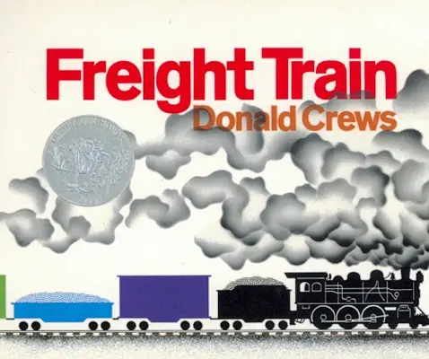 Pociąg towarowy Książka planszowa - Freight Train Board Book