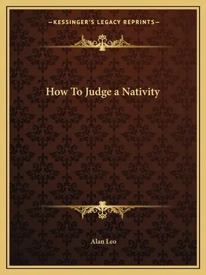 Jak ocenić naturę - How to Judge a Nativity