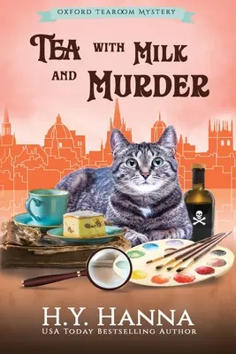 Herbata z mlekiem i morderstwo (DUŻY DRUK): The Oxford Tearoom Mysteries - Księga 2 - Tea With Milk and Murder (LARGE PRINT): The Oxford Tearoom Mysteries - Book 2